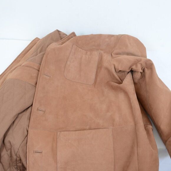 Roundtree & Yorke Outfitters Premium Leather & Wool Lined Jacket Size L - Picture 7 of 12